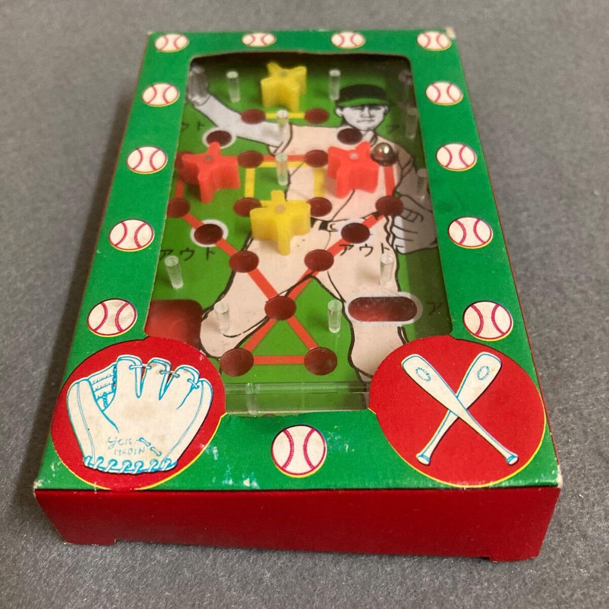 Amazon.co.jp: 昭和レトロ ホームランゲーム 当時物 駄菓子屋 ミニ